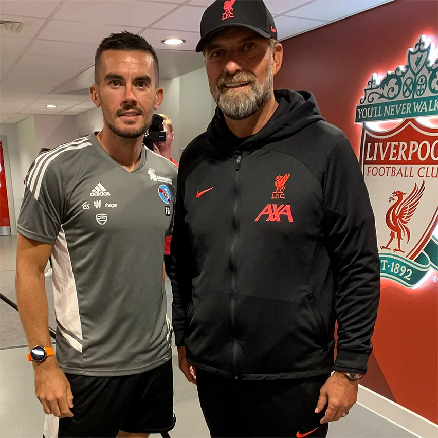 Florian Bailleux et Jürgen Klopp